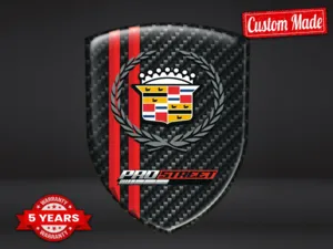 Cadillac Adesivo Fibra Carbonio Resistente Limitato Universale ST